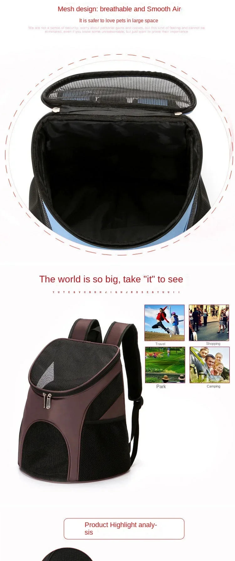Foldable Double Shoulder Carrying Bag