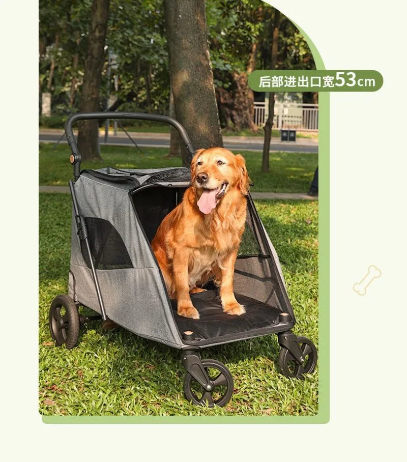 Pet Troller - Foldable , suit for elderly dog, disability assistance