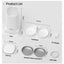 ROJECO Automatic Cat Feeder Pet Smart Cat Food Kibble Dispenser Remote Control Auto WiFi Double Feeder For Cats Dog Accessories