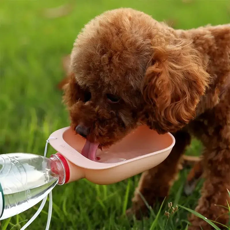 Dog Travel Water Bottle Portable Pet Dog Water Bottle Drinking Water Feeder for Dog Cat Outdoor WatererBowl Bottle Pet Supplies