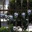 6Pcs Simulation Human Skull Head Ghost Garden Doors Hanging Courtyard Pendant Ornament for Home Bar Halloween Party Decorations