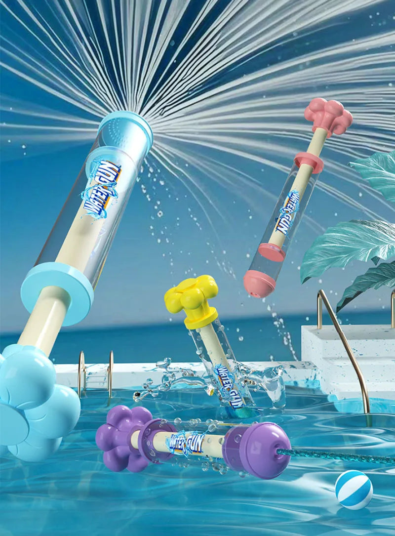 Creative Firework Water Gun Summer Toys Children's  Water Gun Pull-out Water Spray Beach Summer Swimming Pool Beach Outdoor Toy