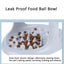 Small Medium Rotating Pet Cylindrical Roller Food Leaking Toy Leak Proof Food Ball Bowl Adjustable Height Pet Interactive Toy