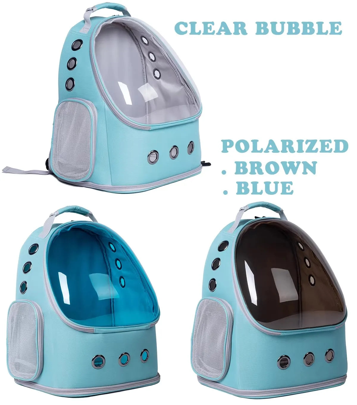 Small Dog Backpack with Clear Bubble Space Capsule