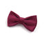 Burgundy Velvet Dog Collar Personalized Thicken Metal Buckle Pet Harness Bow Tie Collar Leash Set with Poop Bag Luxury Dog Gift