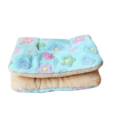 Flannel pet pad dog bed thickened sleeping pad dog blanket suitable for Chihuahua Labrador puppy kitten small large dog pet rug