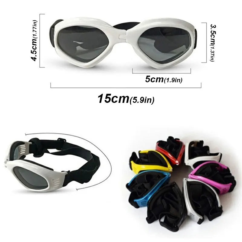Foldable Pet Glasses Dog Goggles Fashion Sunglasses Summer Windproof Sunscreen Dogs Puppy Accessories Pet Supplies