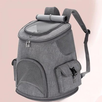 Stylish Pet Carrier Backpack - Anti-Scratch Outdoor Bag
