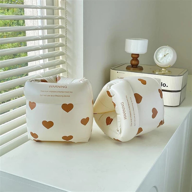 1 pair Cartoon printing Swimming Arm Floaties Inflatable Swim Arm Bands Floater Sleeves for Adults and Kids Wholesale