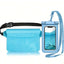 Waterproof Pouch Bag + Phone Case, Waterproof Case Dry Bag For Beach, Swim, Boating, Kayaking, Hiking, Protect Phone