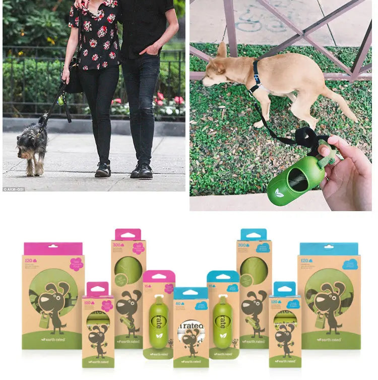 Earth Rated Dog Poop Bag Thickened Pet Cat Poop Bag Garbage