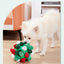 Pet Sniffing Ball Halloween Christmas Gift Toy for Pets Hiding Food Toy For Dog Interactive Rubber Ball Dog Sniffing Puzzle Toys