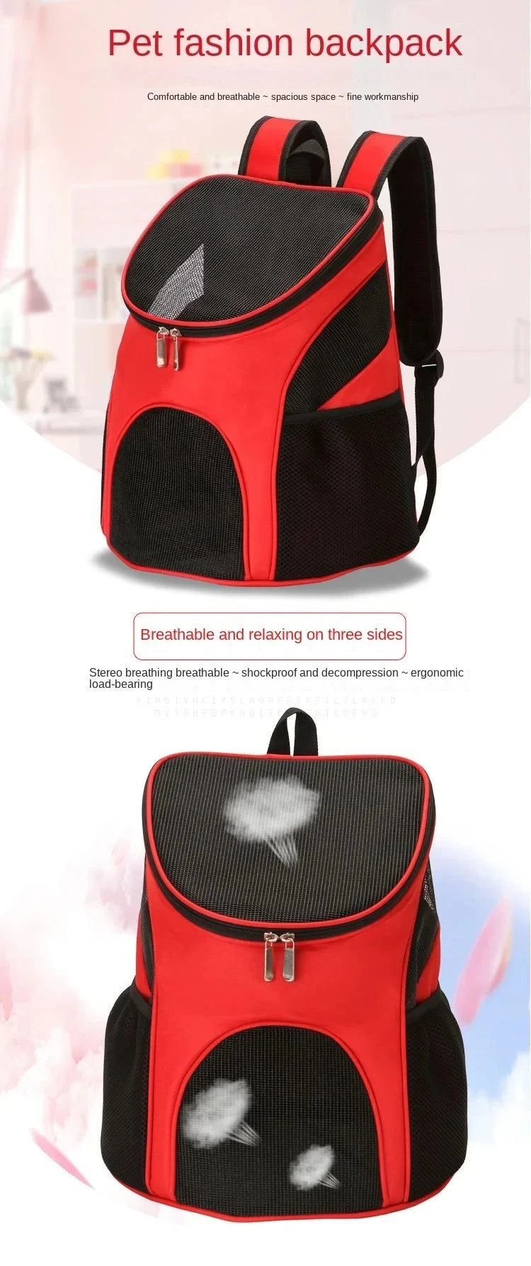 Foldable Double Shoulder Carrying Bag