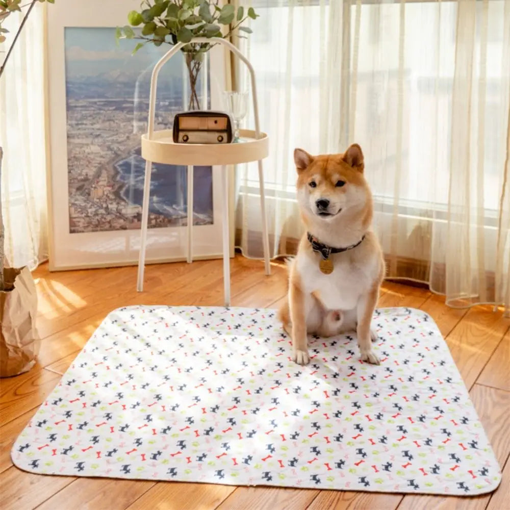 Durable Super Absorbent Pet Bed Mat Washable Anti-Slip Dog Urine Pad Waterproof Leak-Proof Pet Training Pads Dogs