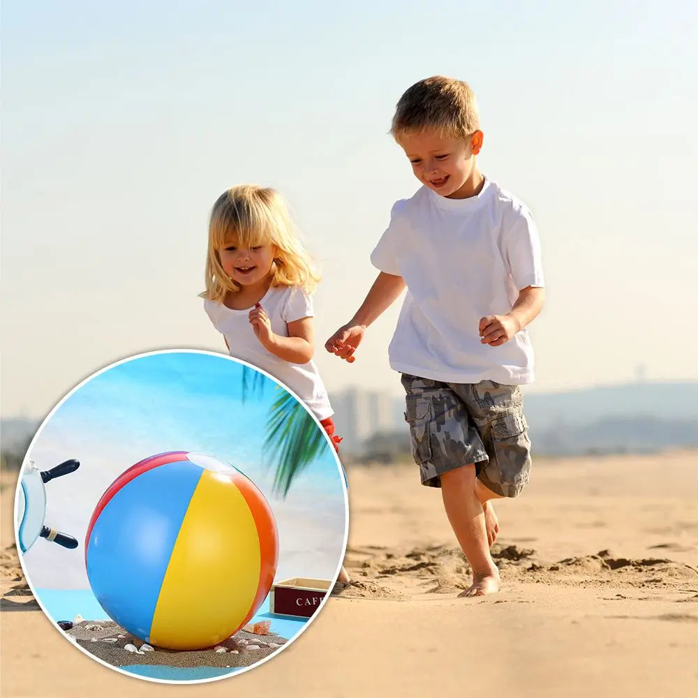 Inflatable Beach Ball Colorful Balloons Swimming Pool Party Water Game Balloons Beach Sports Shower Ball Fun Toys for Kids