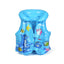 Children's Cartoon Swimming Buoyancy Vest Small and Medium-sized Unisex Swimming Equipment Professional Inflatable Life Jackets