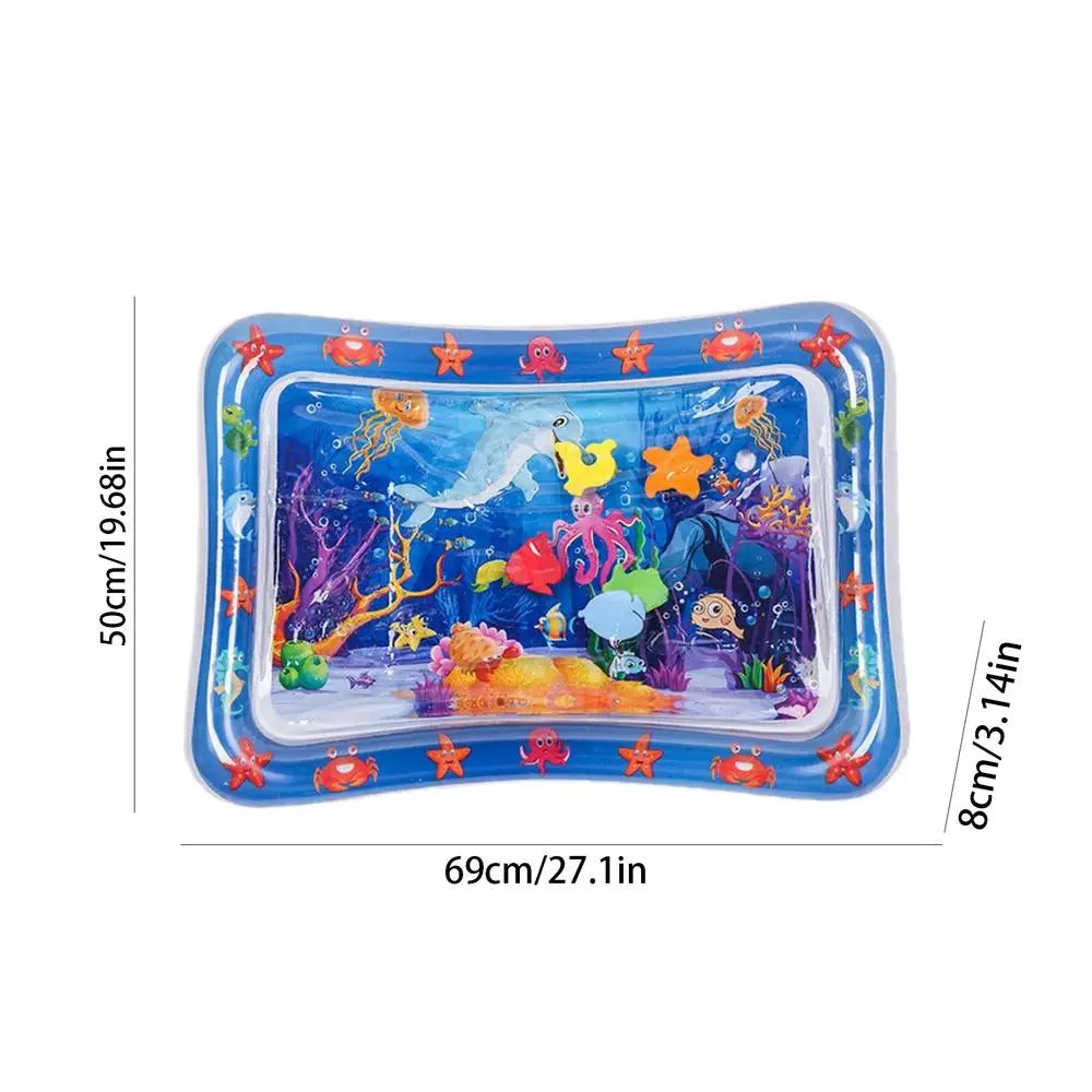 Water Sensory Playmat for Pet cat dog Play Water Sensory Playmat Cool summer Kittens Puppies Cooling Bed Mats
