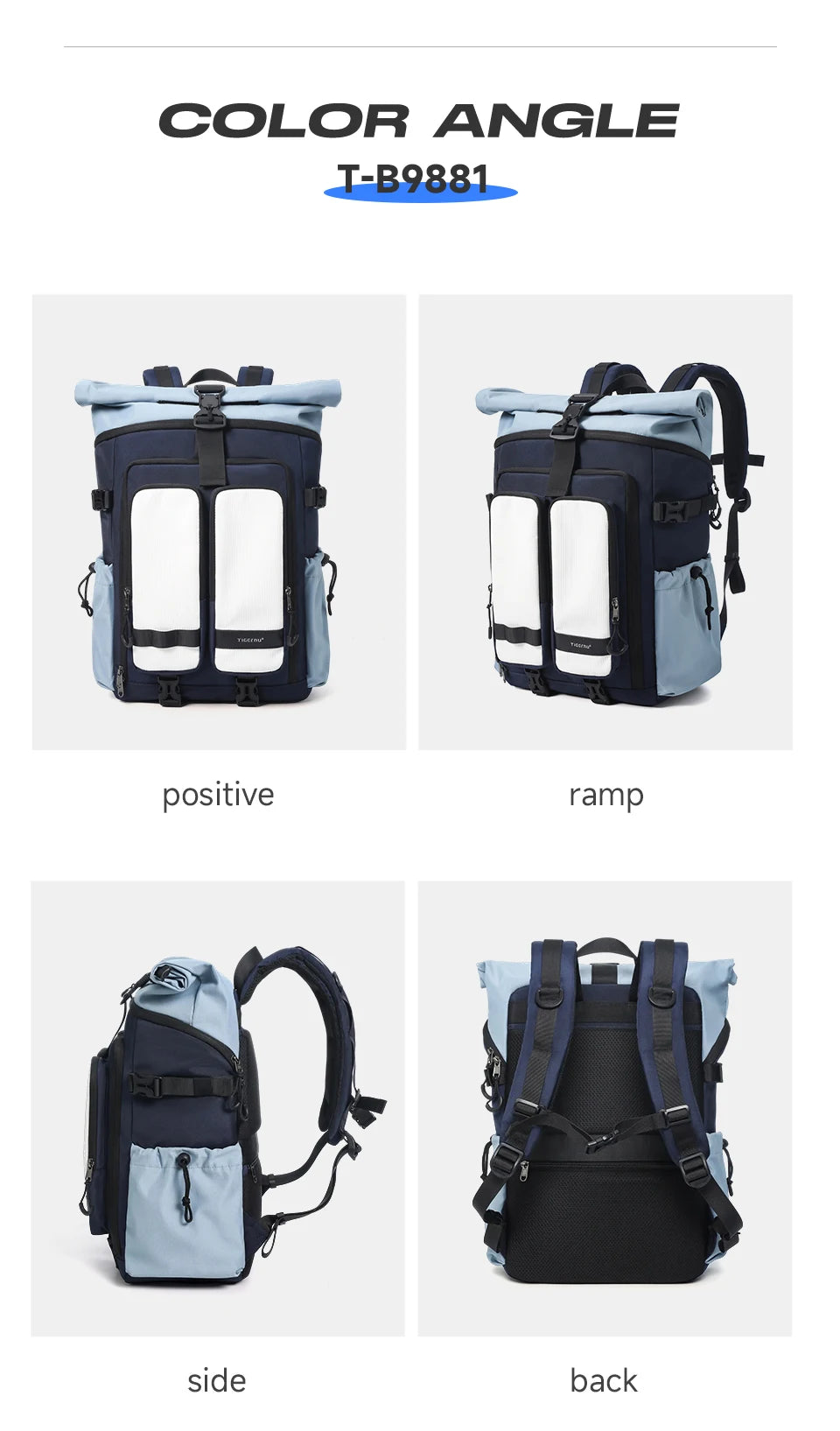 Tigernu School Backpack Bags For Women For Men Knapsack Nylon Backpacks Lady Bags Schoolbag Travel Backpack Male Korean Backpack