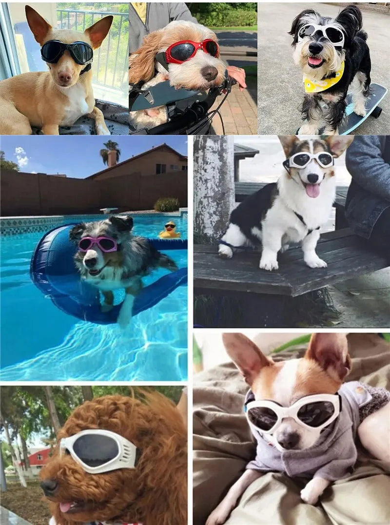 Foldable Pet Glasses Dog Goggles Fashion Sunglasses Summer Windproof Sunscreen Dogs Puppy Accessories Pet Supplies
