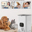 WiFi Smart Pet Feeder - 6L Capacity with Stainless Steel Bowls