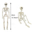 Halloween Decorations Skeleton,3 Foot Posable Human Shape Skeleton,Halloween Fake Bone Horror Decoration