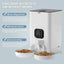 WiFi Smart Pet Feeder - 6L Capacity with Stainless Steel Bowls