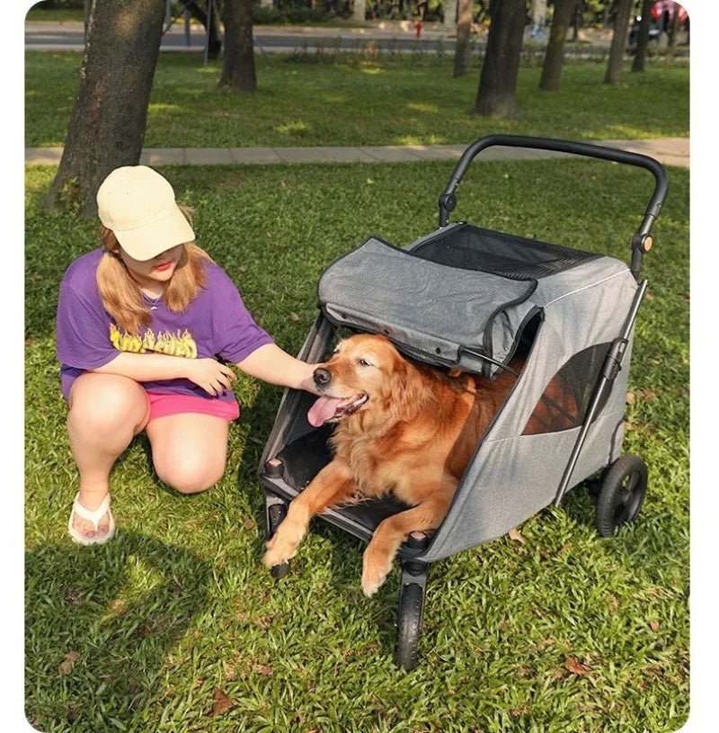 Pet Troller - Foldable , suit for elderly dog, disability assistance