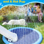 Dog Pool 59” Anti-Slip Dog Pools for Large Dogs 0.58 mm Thick Dog Splash Pool Summer Water Toy