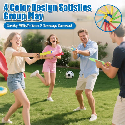 8-100 Pack Water Soaker Bulk Summer Blasters Squirt Guns for Outdoor Swimming Pool Backyard Beach Game Water Fighting Party set