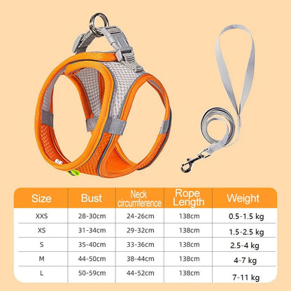 Dog Harness Small Breed Harness for A Small Dog Large Dog Harness Harnait Chest GXQ03
