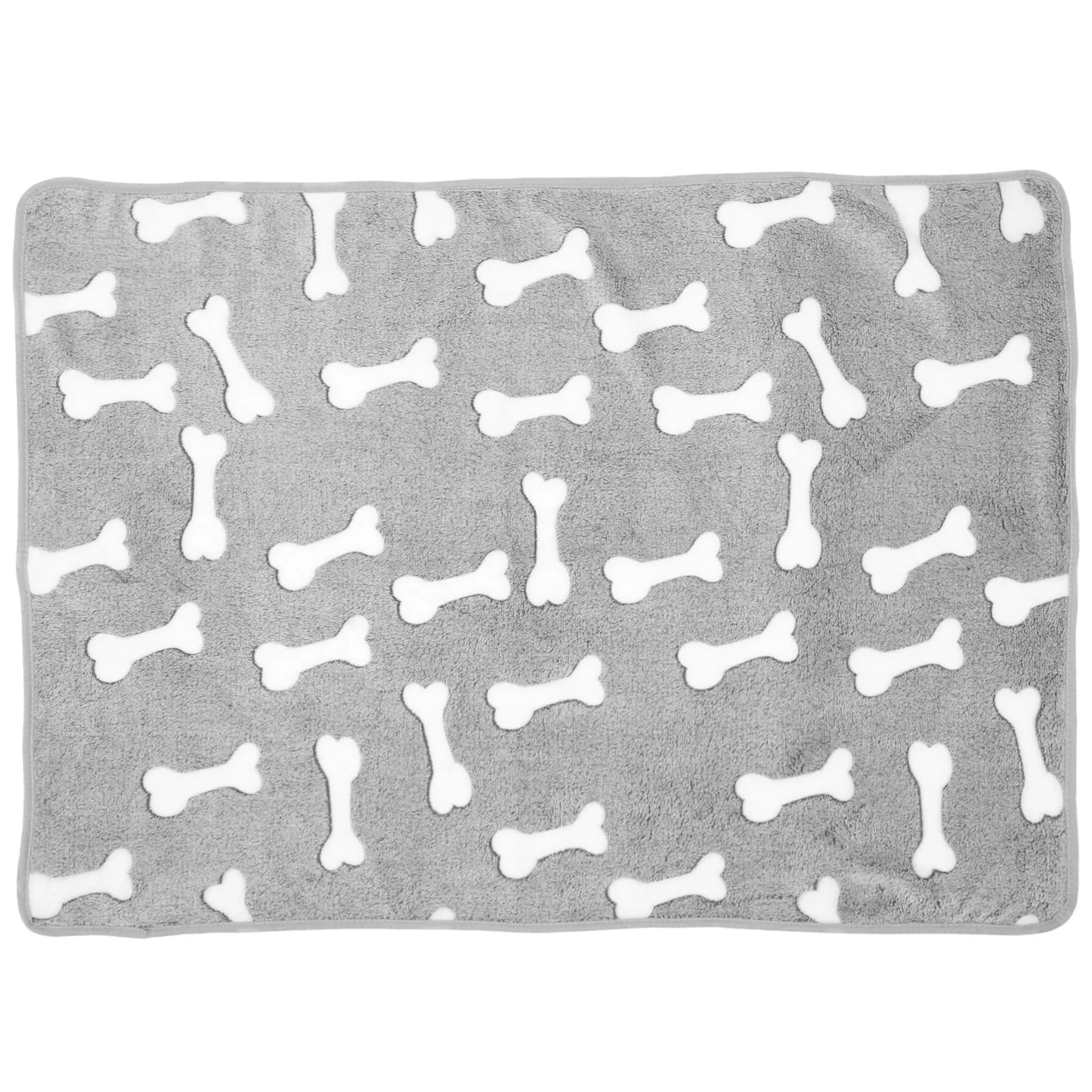 Coral Fleece Pet Blanket Warm Thick Dog Cat Blanket For Sofa Bed Winter Warmth Reusable Fleece Throw Small Animals