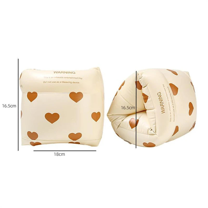 1 pair Cartoon printing Swimming Arm Floaties Inflatable Swim Arm Bands Floater Sleeves for Adults and Kids Wholesale