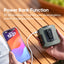 Mini 8000mAh Travel Wearable Waist Fan Camping Outdoor Rechargeable Cooling Fan With Night Light and Power Bank Air Circulator
