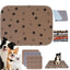 Absorbing Pad Waterproof Puppy Pee Pad Reusable Fast Absorbing Pet Bed Mat Soft Non-slip Dog Urine Pad Pet Training