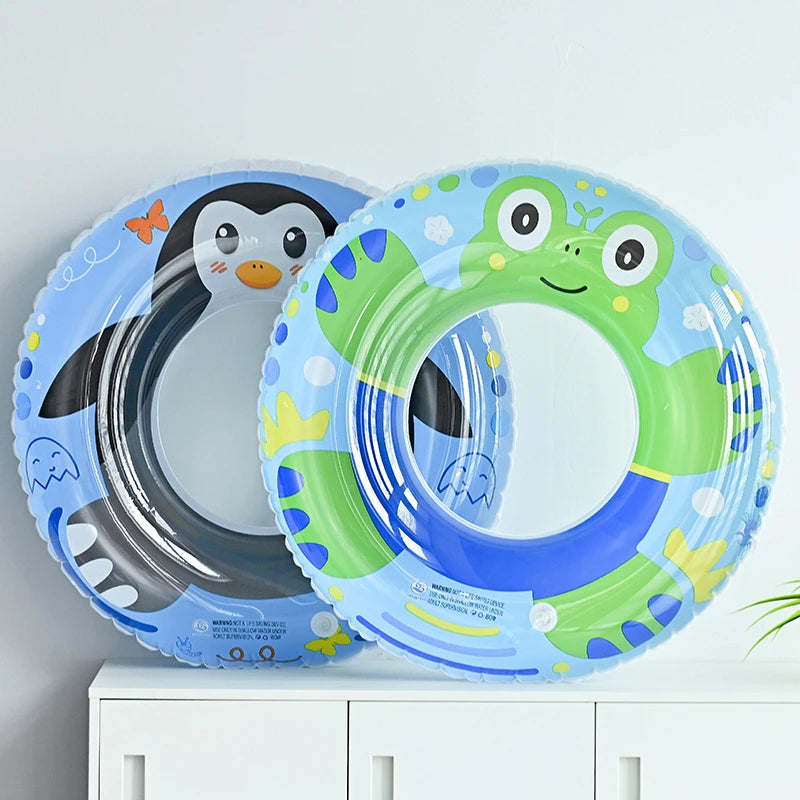 Watermelon Pattern Swimming Ring For Kids Adult Inflatable Mattress Pool Party Swimming Laps Summer Beach Float Water Sports