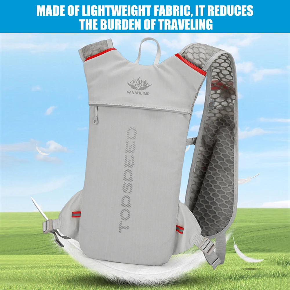 1PCS Running Hydration Vest Pack - Backpack Great for Outdoor Sports of Running Hiking Camping Cycling Skiing