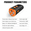 Pet Dog Repeller Rechargeable Ultrasonic Dog Training Tool Anti Bark Deterrent Device Stop-Barking Trainer with LED Flashlight