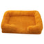 Winter Rectangular S M L XL Dog Beds Washable Plush Fluffy Dog Cat Bed Mat Pet Cushion Big Medium Kennel House camas para perro
