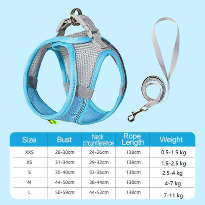 Dog Harness Small Breed Harness for A Small Dog Large Dog Harness Harnait Chest GXQ03