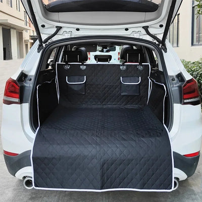Waterproof Dog Car Seat Cover Trunk Case Dog Car Transporter Travel Mat Pad Dog Carriers Hammock For Small Medium Large Dogs