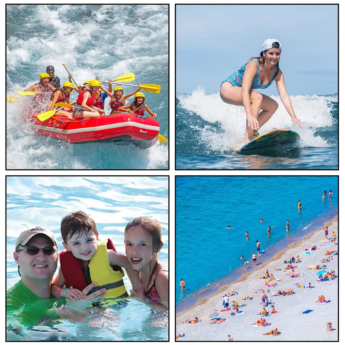 Kayak Life Vest Adults And Kids Surf Life Jacket Water Sports Boating Swimming Surfing Drifting Buoyancy Jacket Life Vest