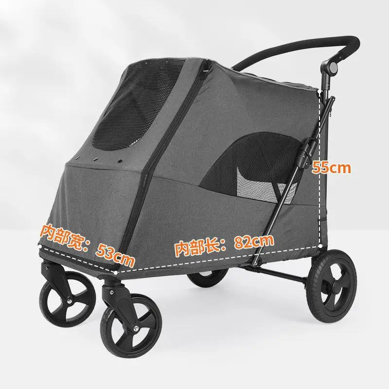 Pet Troller - Foldable , suit for elderly dog, disability assistance