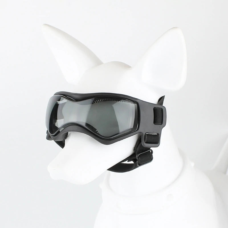 Dog Summer Sunglasses Soft Windproof Anti-UV with Adjustable Strap for Outdoor Sports Goggles for Heavy Snow Dropshipping