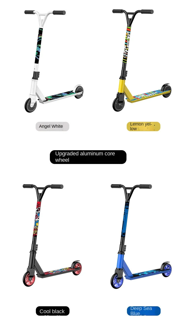 Stunt Scooter Stuntscooter Stund Scooter Patinete Para Hacer Trucos Mainland China None Youngsters