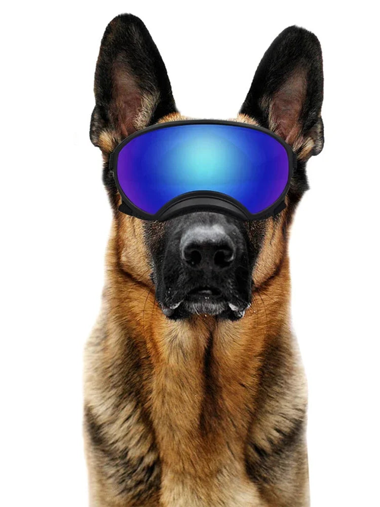 Dog Goggles Adjustable Pet Glasses Dog Sunglasses for Small Medium Large Dogs Puppy Skiing Ourdoor Eyes Protection Pet Supplies