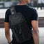 Ozuko Chest Bag Cross bag men Waterproof USB Man Crossbody Bag Anti-Theft Short Travel Messenger Sling Fashion Designer