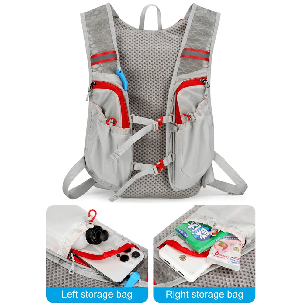 1PCS Running Hydration Vest Pack - Backpack Great for Outdoor Sports of Running Hiking Camping Cycling Skiing