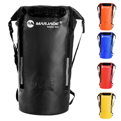 40L Waterproof Outdoor Backpack Dry Swimming Boating Rucksack Storage Pack Roll Top Rafting Kayaking Water Floating Sack