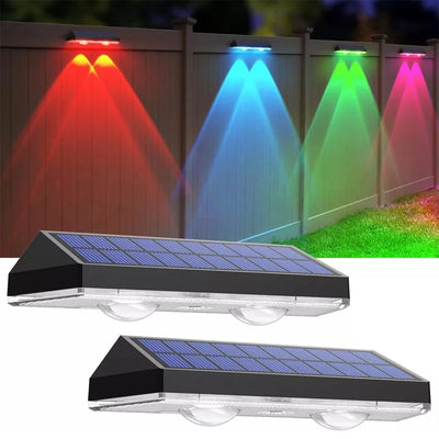 Solar Powered Wall Light For Driveways And Exterior Walls Solar Fence Light Solar Wall Light Outdoor