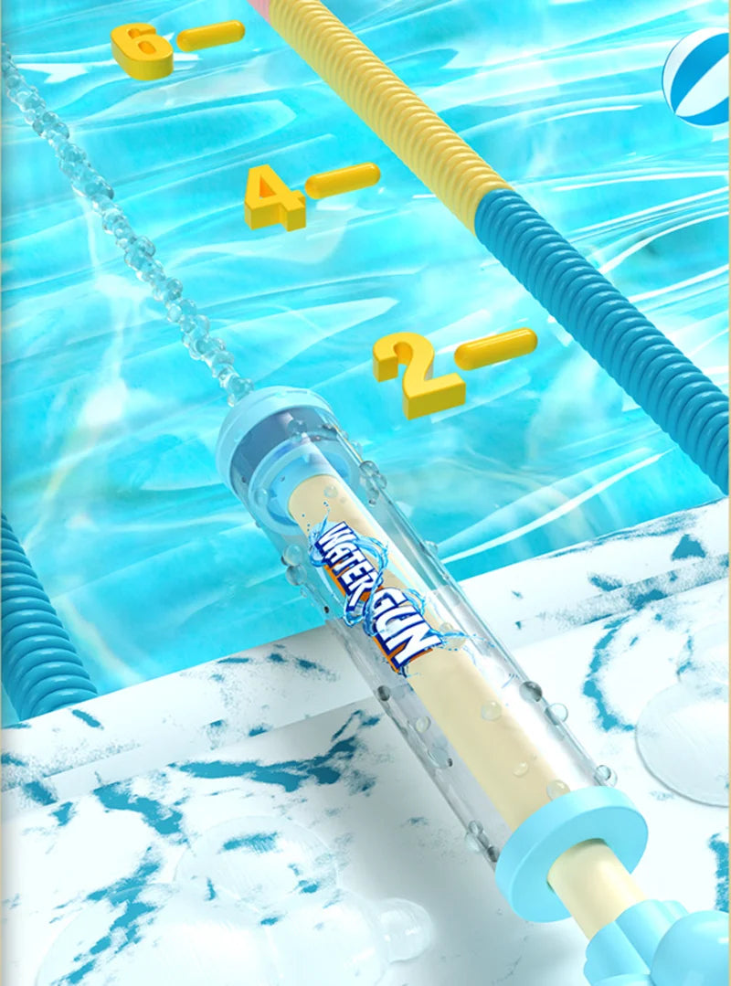 Creative Firework Water Gun Summer Toys Children's  Water Gun Pull-out Water Spray Beach Summer Swimming Pool Beach Outdoor Toy